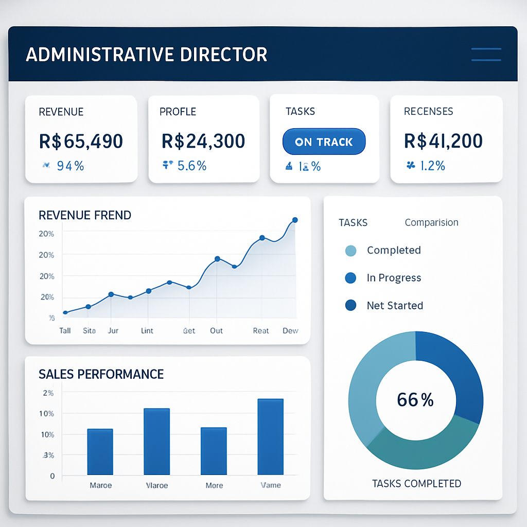 Dashboard do Diretor
